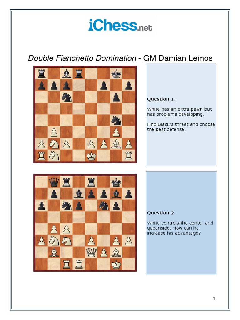 How To Decide Your Next Chess Move Beginner Chess Lessons - GM Damian Lemos  