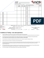 Client Sample Data Form Concrete Cube