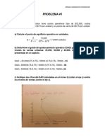 Puntos de equilibrio y análisis financiero