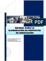 Manual de Proyecto de Innovaciones - Huancayo PDF