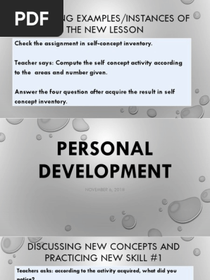 Personal Development