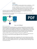 Characteristics of Deionized Water