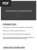 Aeronautical Communication: Presented By, B. Rahul Yadav 15911A04K4