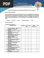 Ebalwasyon at Pagsusuri Sa Mga Nakaraang Aktibidad NG DCY Sa Taong 2017 1