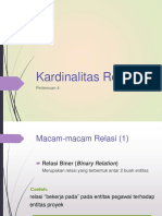 4-Kardinalitas Relasi