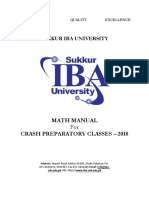 Sibau Mathematics 2018 PDF