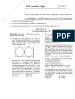 CAT 2016 Questions PDF