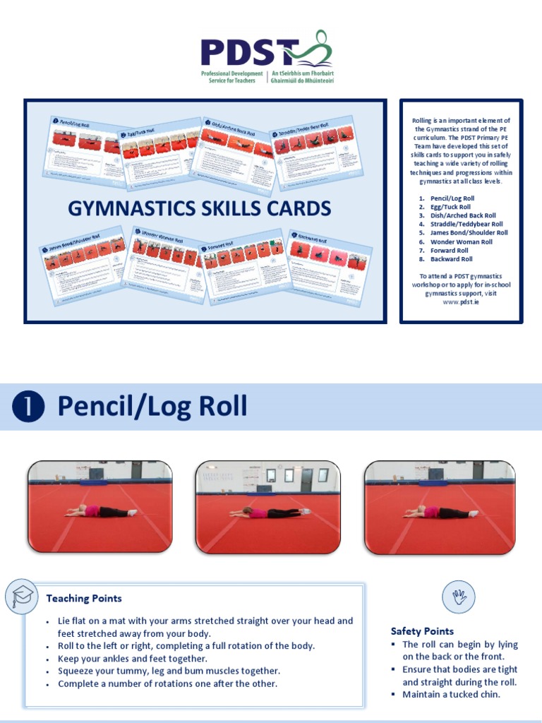 gymnastic rolls Gymnastics Recreation