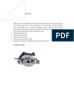 Mesin Gergaji Pita dan Circular Saw untuk Industri Kayu