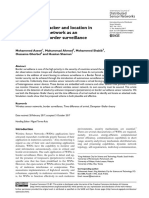 Detection of Attacker and Location in Wireless Sensor Network As An Application For Border Surveillance