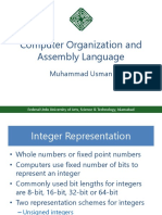 Computer Organization and Assembly Language: Muhammad Usman