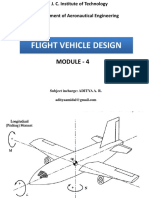 Flight Vehicle Design: Module - 4
