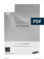 Refrigerator: User Manual