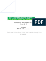 Bases de La Programmation C PDF