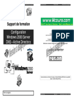 Configuration Windows Server 2000 DNS Active Directory