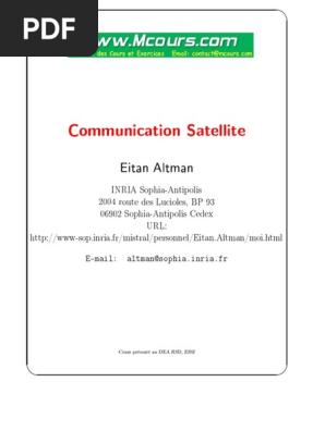 Constellations Pour Les Services Mobiles Mss