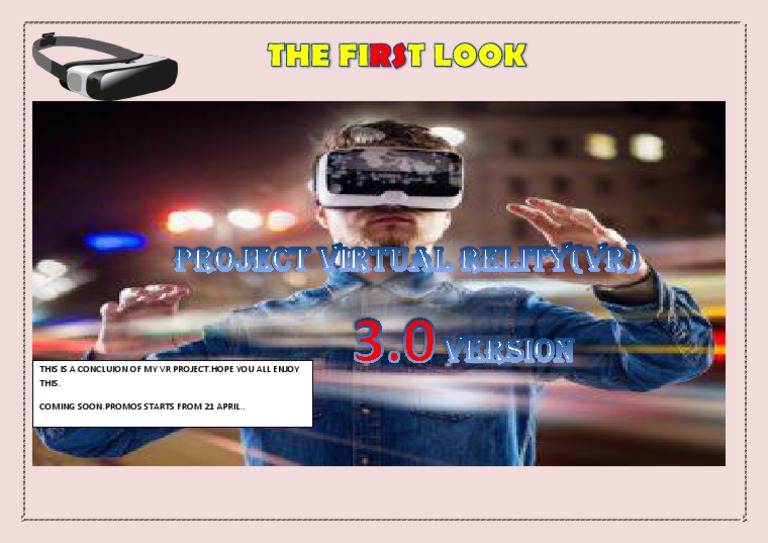 Conclusion of VR Project Insights | PDF