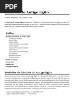 História Do Antigo Egito – Wikipédia, A Enciclopédia Livre