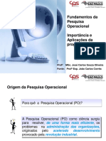 Aula 1 À 2 - Fundamentos PO & Importância e Aplicações de PL PDF