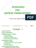 Introduction Into Particle Measurement - Lecture