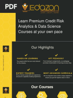Credit risk analytics | Edazon
