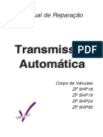 Corpo de Válvulas - Manual PDF