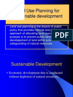 Land Use Planning For Sustainable Development