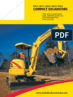 Archived Compact Excavator Brochure - 4 PDF