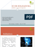 Proceso de Soldadura