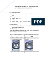 Pengamatan Terhadap 2 Butir Telur Yang Direbus Dan Yang Direndam Dengan Air Dingin PDF