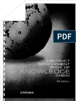 Contract Management Body of Knowledge - 4th Edition PDF