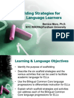 Scaffolding Strategies For ELLs PDF