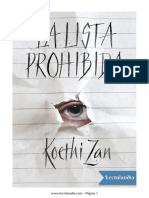 La Lista Prohibida - Koethi Zan PDF