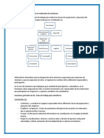 Estructura Organizativa para La Realización de Simulacros