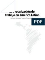 Livro LA PRECARIZACION DEL TRABAJO EN AMERICA LATINA Org 2009 PDF