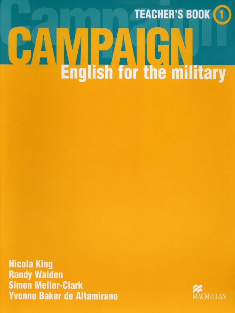 Campaign 1 Teacher's Book PDF | PDF | Foreign Language Studies