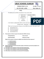 Weekly Test 2 (T-2) a-l