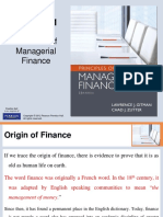The Role of Managerial Finance: All Rights Reserved