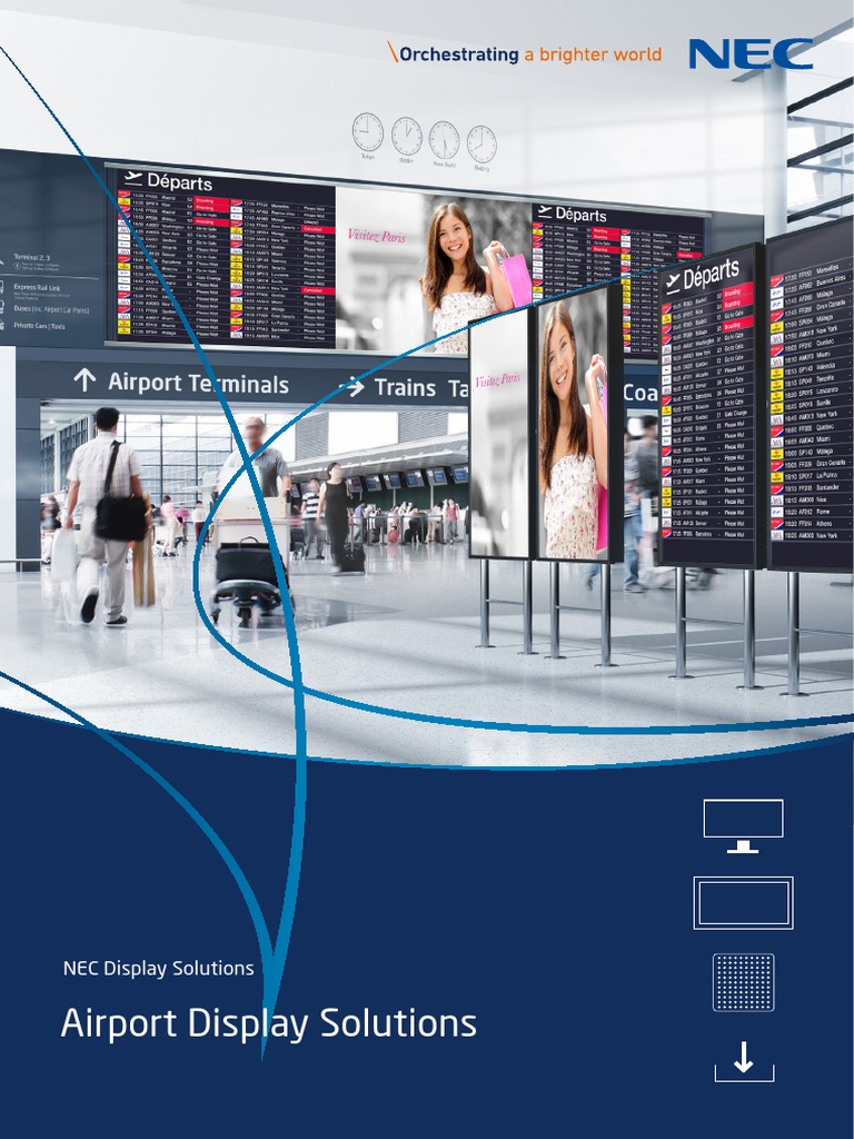Airport Display Solutions | PDF | Operating System | Airport