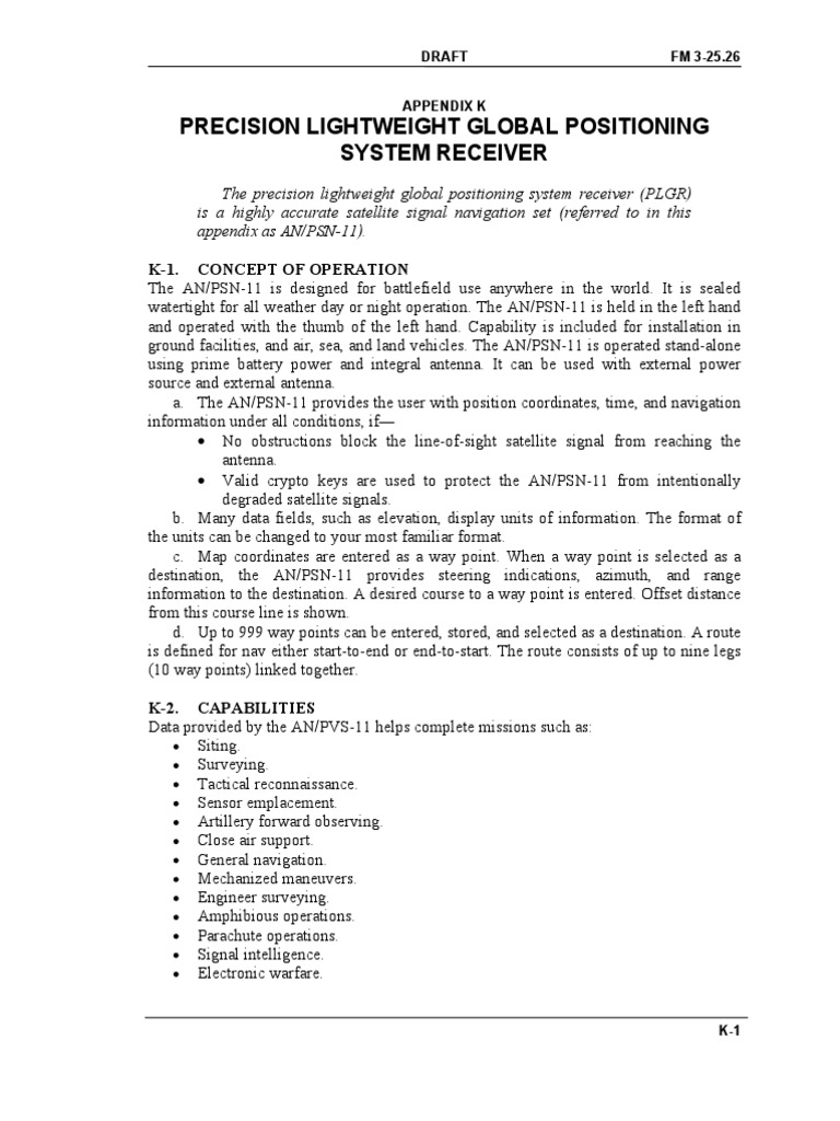 Precision Lightweight Global Positioning System Receiver | PDF