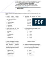 Soal Evaluasiapril