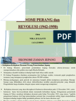 Ekonomi Perang Dan Revolusi 1942-1950 (Oleh Nikaju)