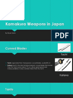 Medeval Japan Weapons & Artifacts