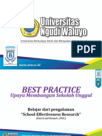 Best Practice Sekolah Unggul