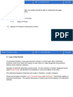 Learning Outcome: Chapter 7: Introduction To Friction Topic 7.0:leaning Outcome Leave Blank