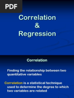 Correlation Regression