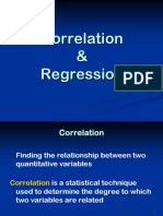 Correlation Regression