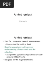 Ranked Retrieval