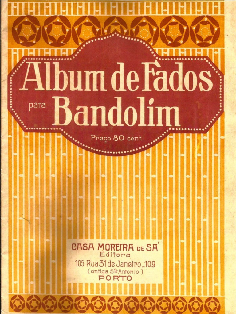 Fados Bandolim Pdf Formes Musicales Notation Musicale
