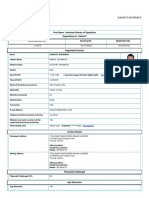 Post Name: Assistant Director of Operations Registration Id: 7x6fur47 Advertisement No. Vacancy No. Application No